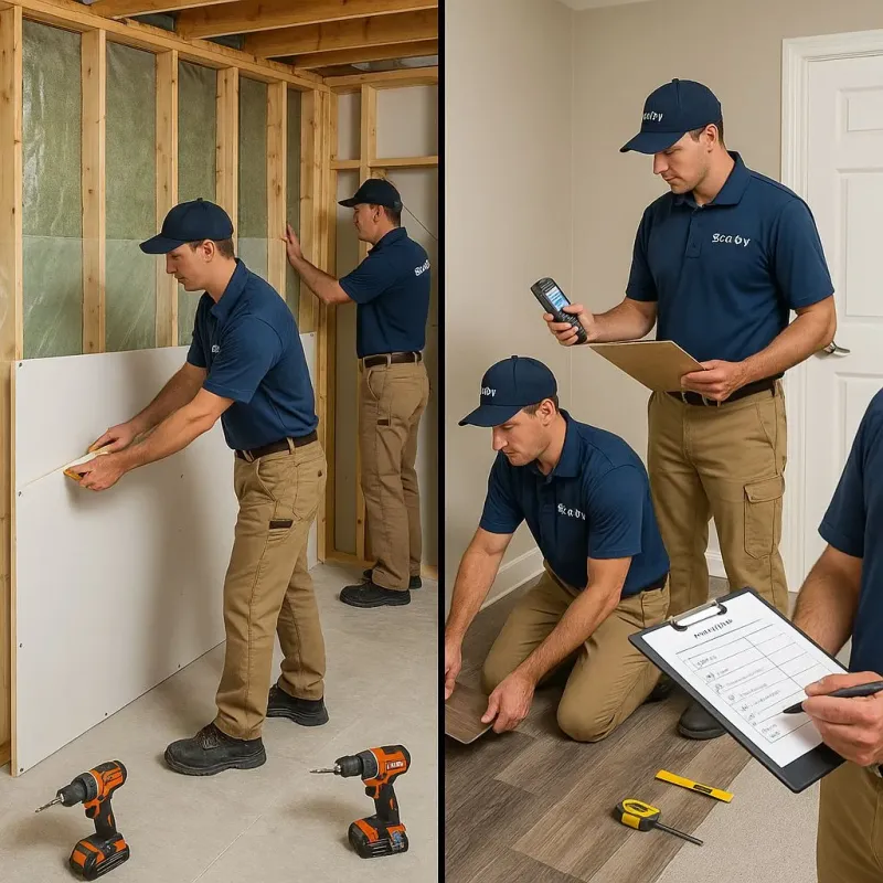 Repairs and Reconstruction process in Catahoula, LA
